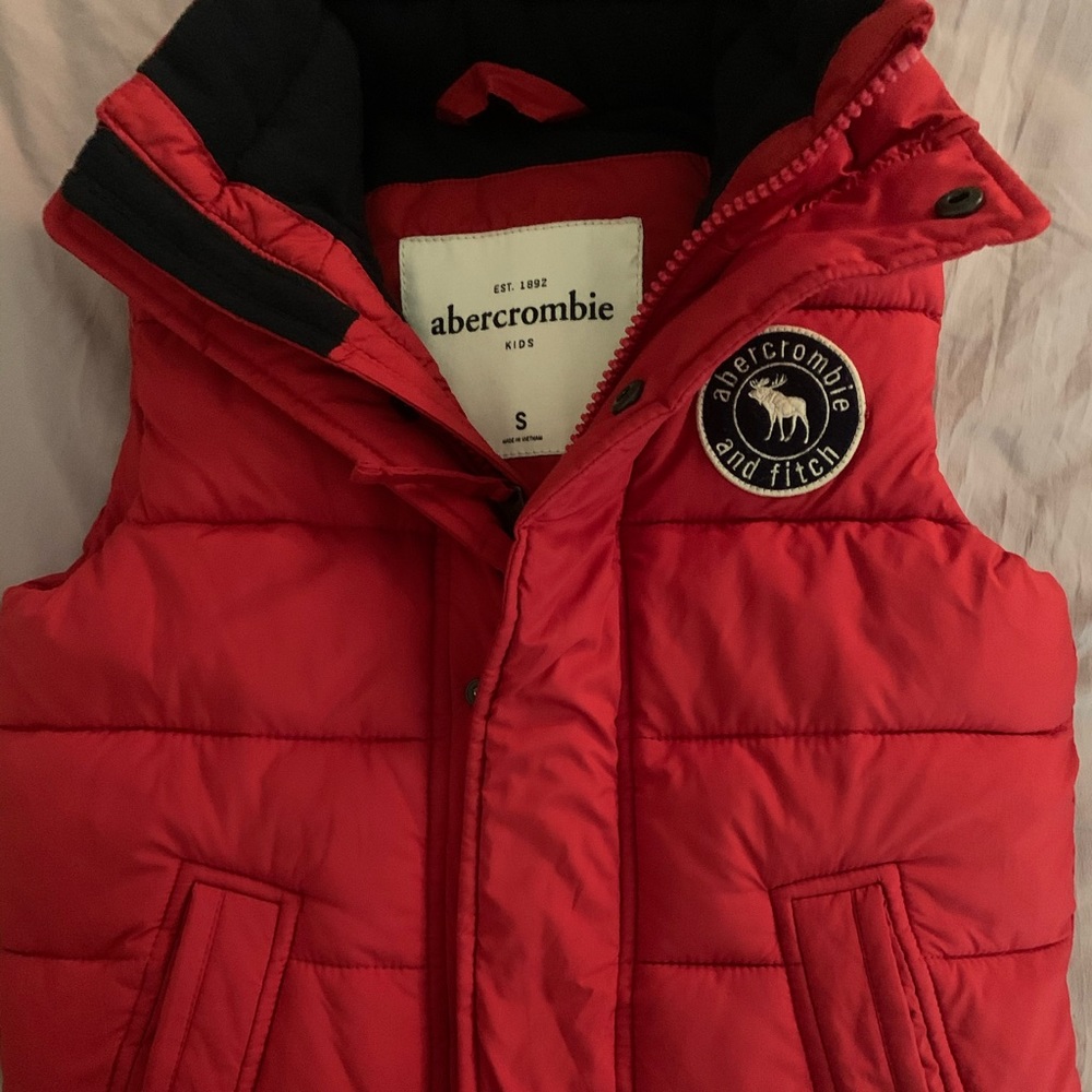 Boys Abercrombie puffer vest